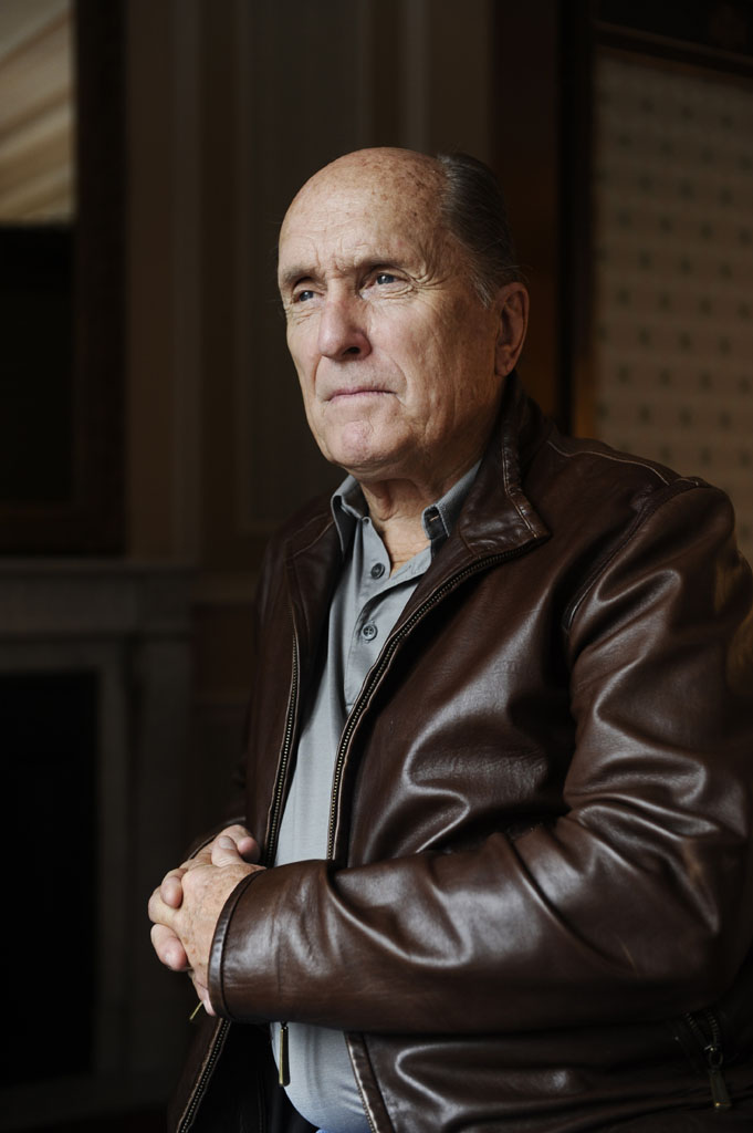 09/22/2009. 57th San Sebastian Internationnal Film Festival. Close up of US actor Robert Duvall